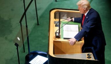 Trump Denies Climate Change and Twists Facts in UN Speech