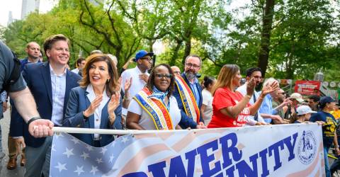 Labor Day Parade Brings Union Solidarity & Fractious Politics to 5th Avenue