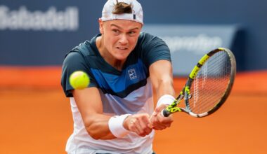 Holger Rune complains about "disrespectful" fans as Spain defeats Denmark at Davis Cup -