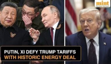 Putin, Xi Publicly Snub Trump, Sign Record-Breaking Gas Pipeline Deal Amid U.S. Trade War