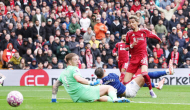 cover Liverpool hold on to beat Everton 2-1 in Merseyside derby