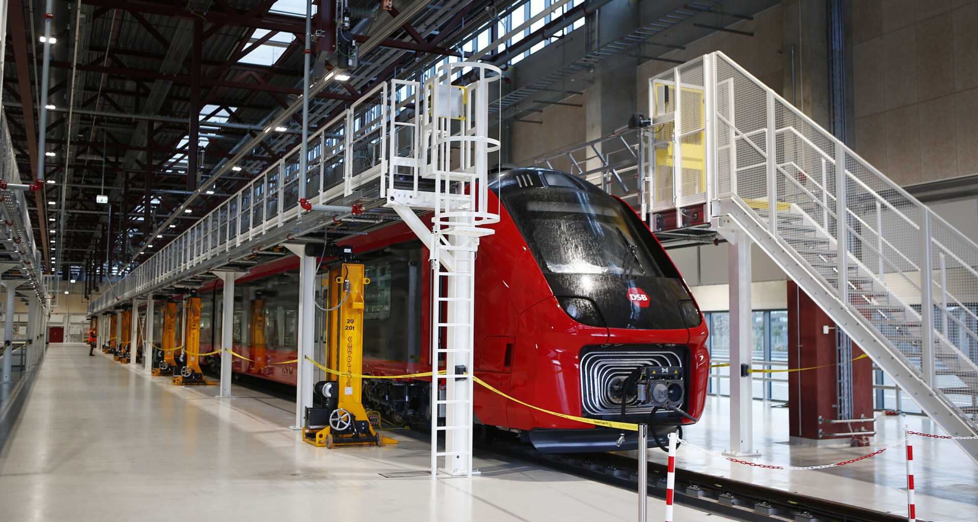 New DSB train arrived in Denmark for testing