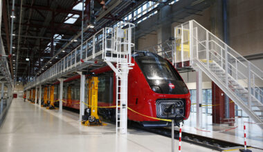 New DSB train arrived in Denmark for testing