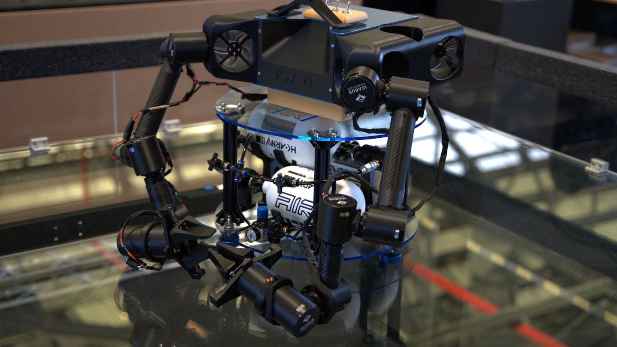 a small non humanoid looking robot.