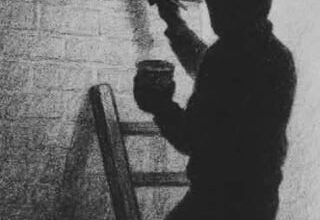 “Newark Banksy”: A Passion, A Ladder, and 70 Cast Iron Signs