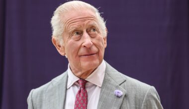 King Charles III arrives to officially open Midland Metropolitan University Hospital (MMUH) in Smethwick