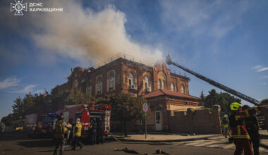 Russian drone strike targets busy Kharkiv street, injuring four | Conflict