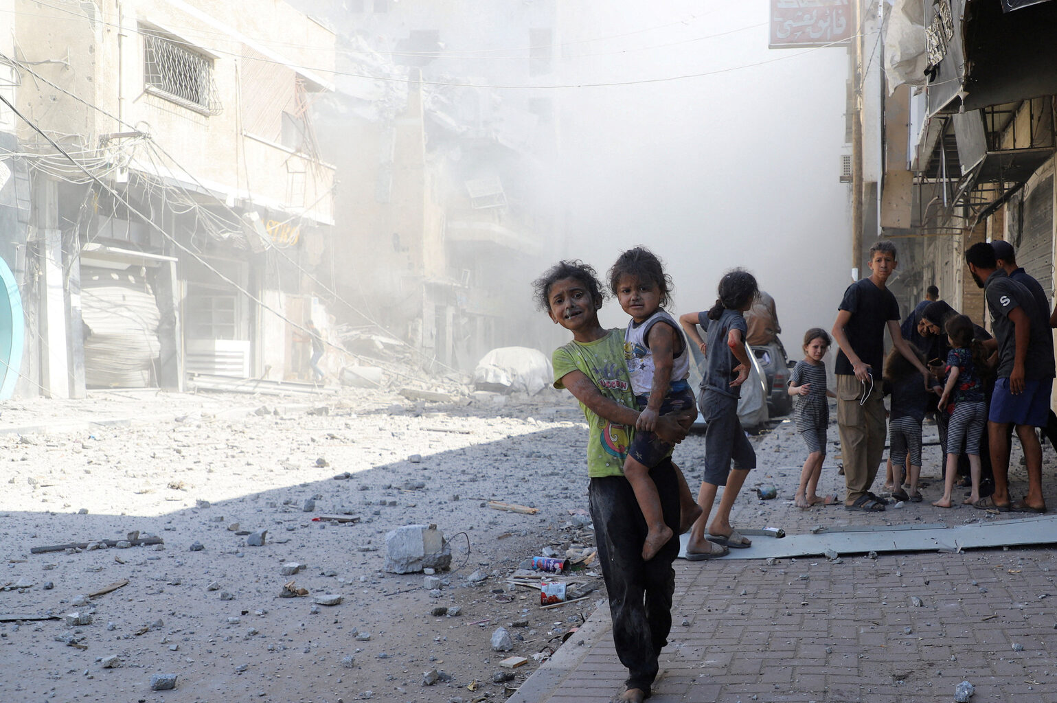 ‘Beyond humanity’: Israeli strike devastates Gaza City neighbourhood | Humanitarian Crises