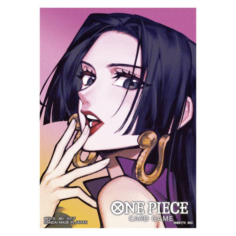 Boa Hancock One Piece official TCG card sleeves on MECCHA Japan store