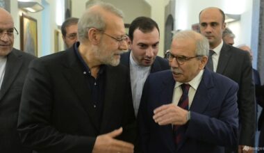 Top Iranian security official urges regional unity against Israel as he visits allies in Lebanon