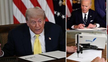 President Trump hints at 'Biden Autopen' portrait in new White House 'Wall of Fame' gallery: report