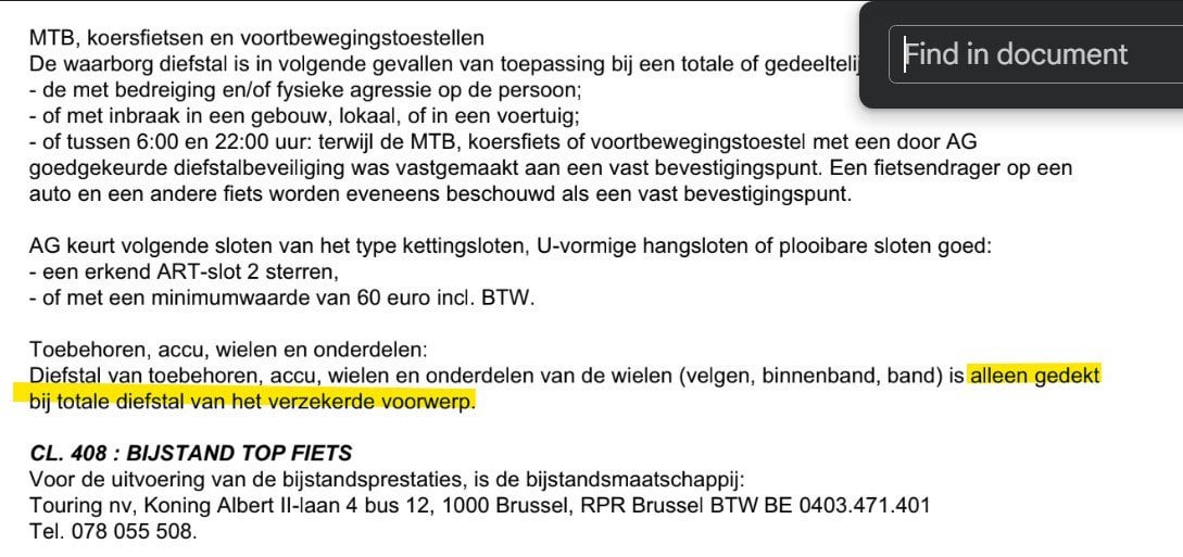 Houdt de fiets-batterij-dief! (of wacht) THE ENDGAME !