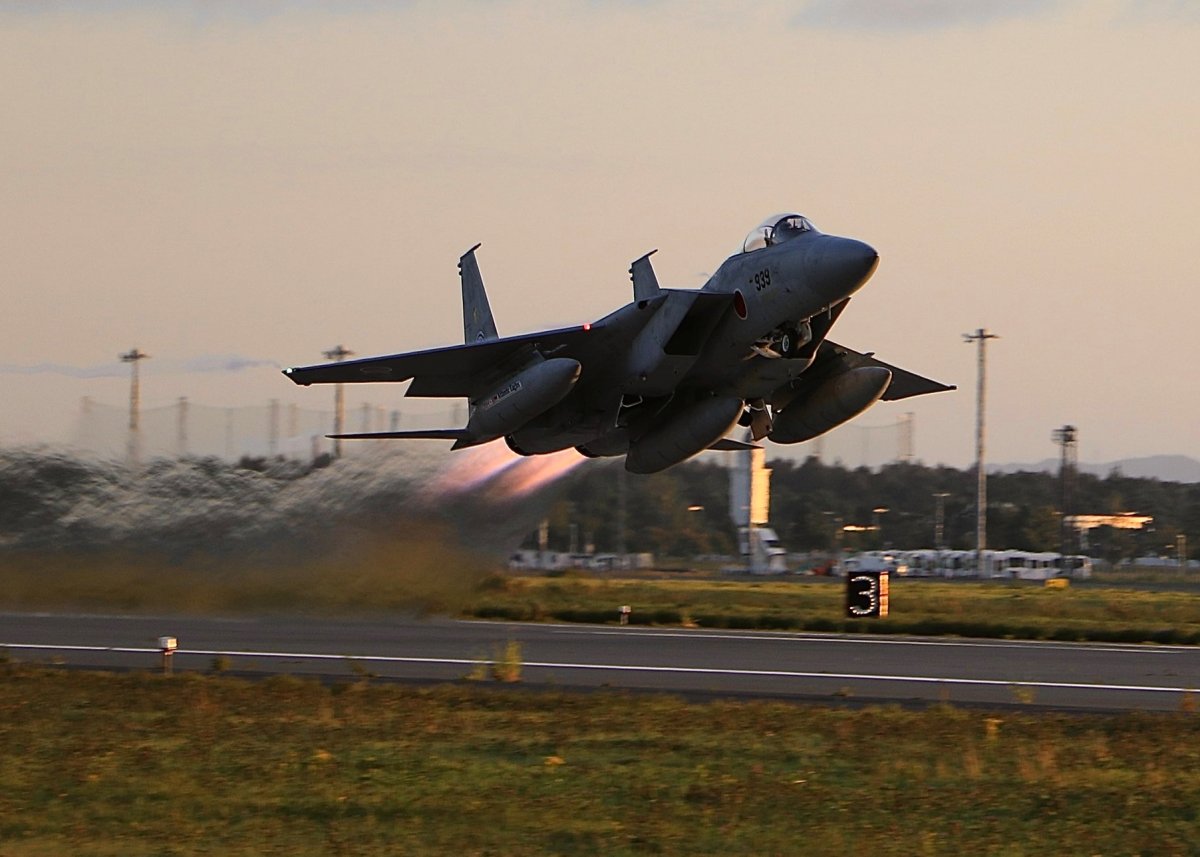 Japanese F-15 Fighter Jet