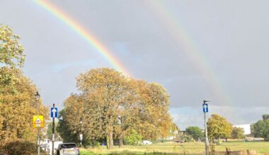 Double rainbow in Wimbledon common