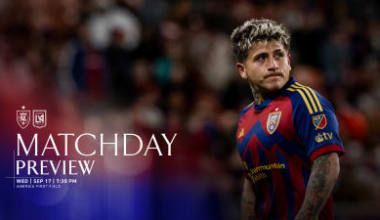 Real Salt Lake Home Again Wednesday to Host Los Angeles Football Club
