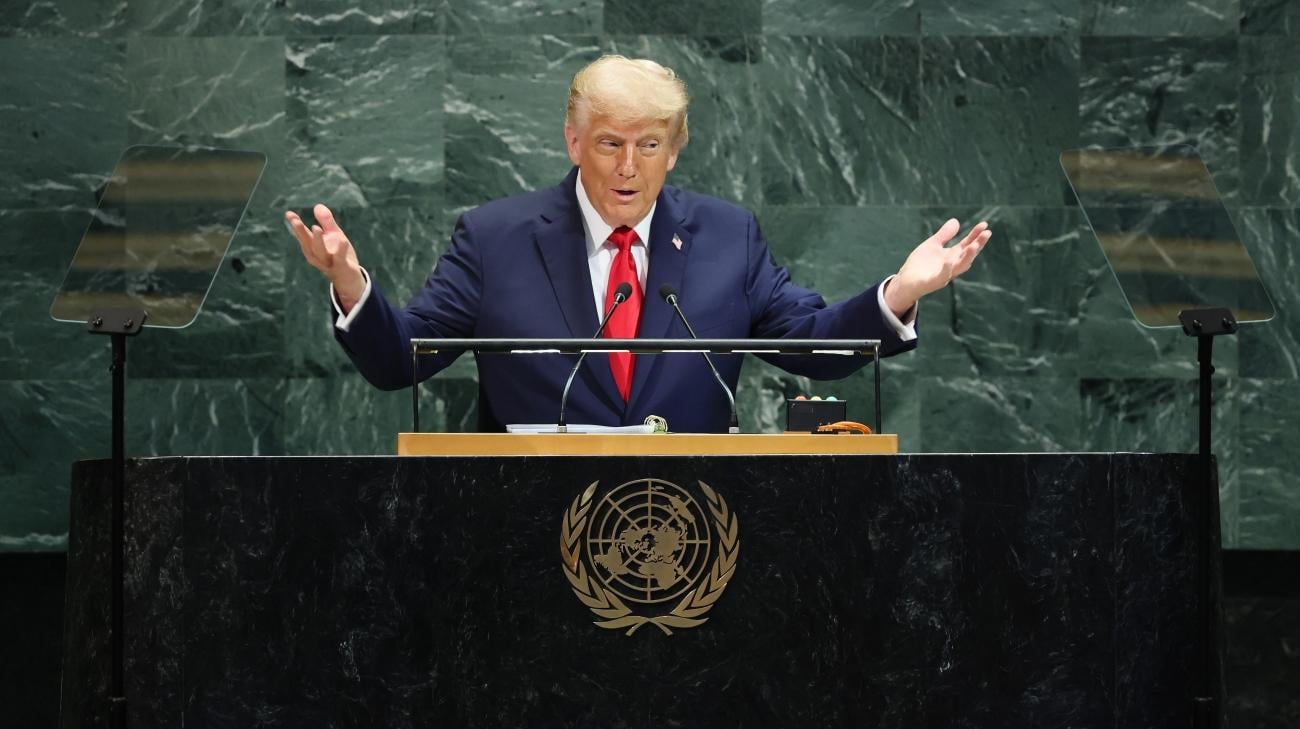 Trump at UN: NATO states "funding war against themselves" by buying Russian energy