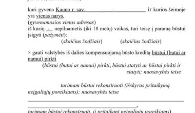 Parama pirmajam būstui įsigyti - Kauno r. sav.