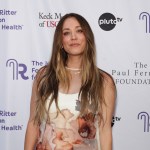 Kaley Cuoco at The John Ritter Foundation for Aortic Health's Annual Evening from the Heart LA Gala held at Sunset Room Hollywood on September 12, 2025 in Los Angeles, California. (Photo by Jesse Grant/Variety via Getty Images)
