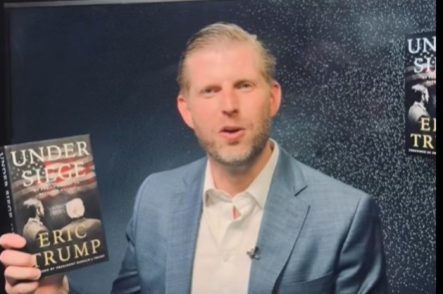 Eric Trump (Screenshot captured from his Facebook)