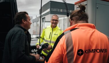 Kempower installs first megawatt charging stations in Denmark and Sweden