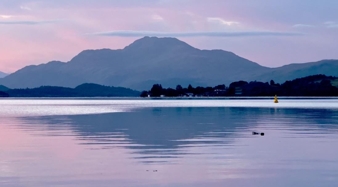 So peaceful Ben Lomond