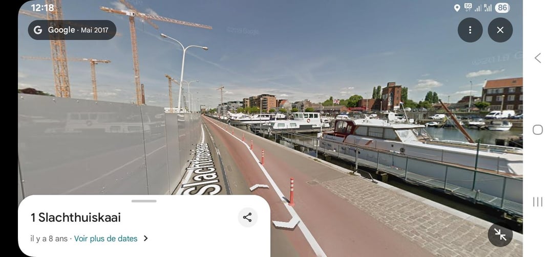 Hasselt, what a difference! Google Street view vs. today
