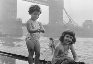 Tower Beach, 1950s; Clock Tower, 1915; Regent St, 1930s.
