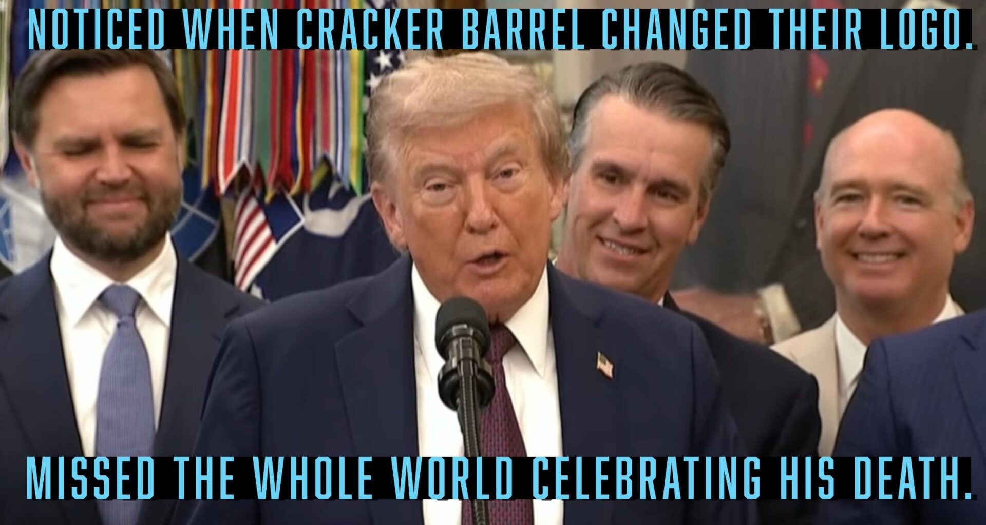 “No I didn’t see that”