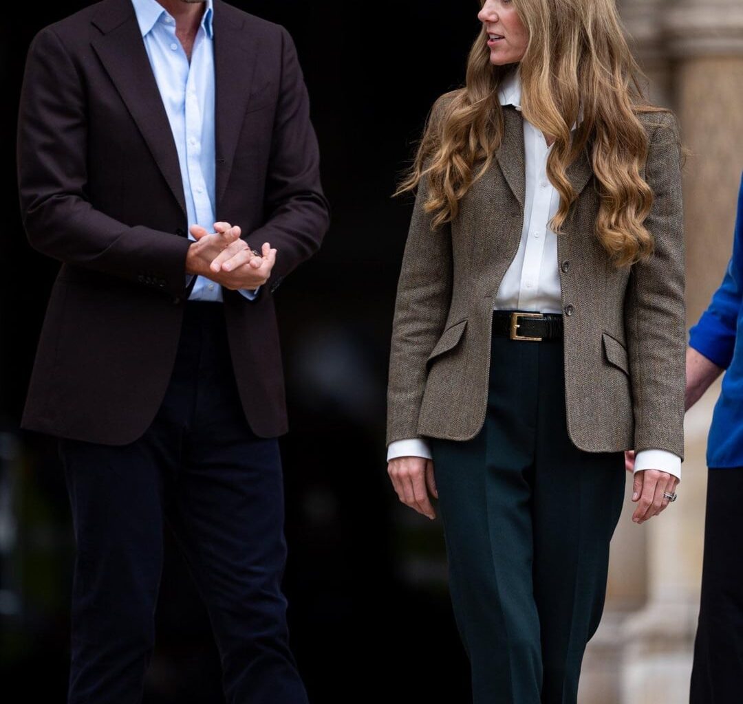 The Prince and Princess of Wales visited the Natural History Museum's newly transformed gardens in London