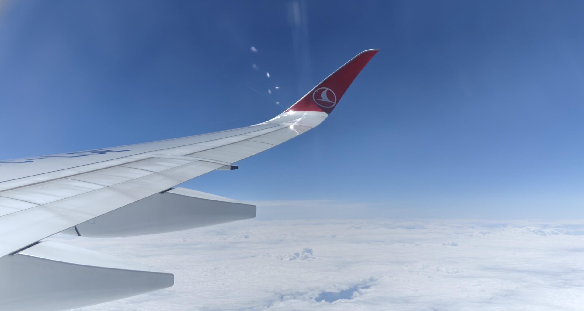Up in the sky above Bulgaria