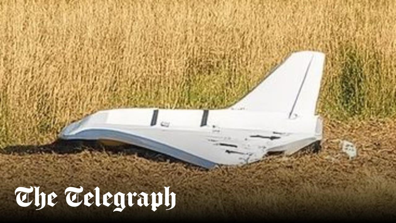 Russian drones were ‘targeting Nato base in Poland’