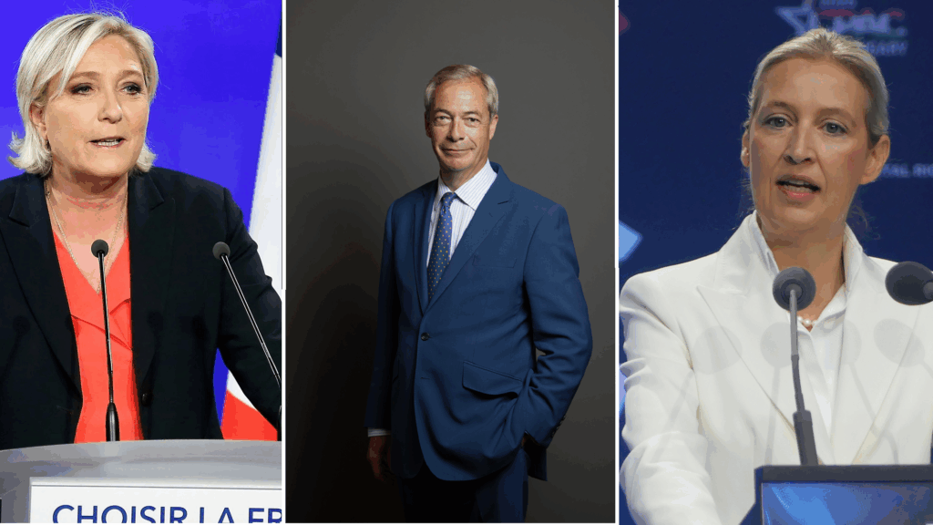 Right-Wing Populist Parties Are Leading in Major European Countries, WSJ Reports