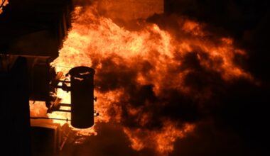 lightning triggers fire at petroleum plant in vizag