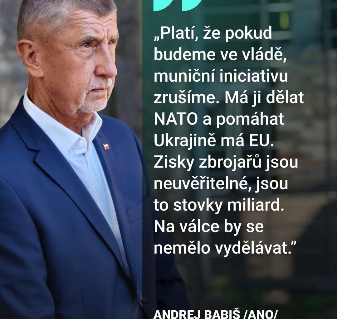 Protože my nejsme ani v NATO, ani v EU, že jo... Navíc aktuálně nevlastním žádnou zbrojovku, takže když se na tom nemůžu napakovat já, tak nikdo!