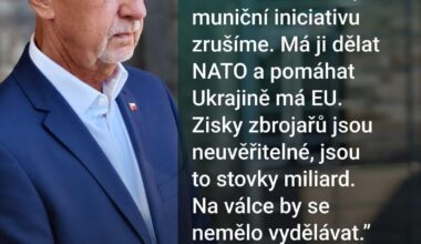 Protože my nejsme ani v NATO, ani v EU, že jo... Navíc aktuálně nevlastním žádnou zbrojovku, takže když se na tom nemůžu napakovat já, tak nikdo!