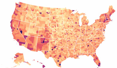 [OC] Gay and Lesbian Couples in the US, Mapped By County