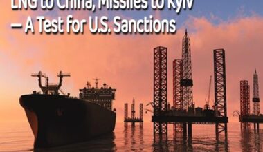 China receives its first LNG cargo from Russia’s sanctioned Arctic LNG-2 via Arctic Mulan. After Russia's missile strike on Ukraine's capital, Kyiv — causing major destruction and numerous civilian casualties — is this a political test for U.S. sanctions?
