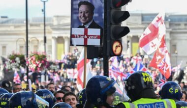 Musk calls for new UK government at far-right rally in London – POLITICO
