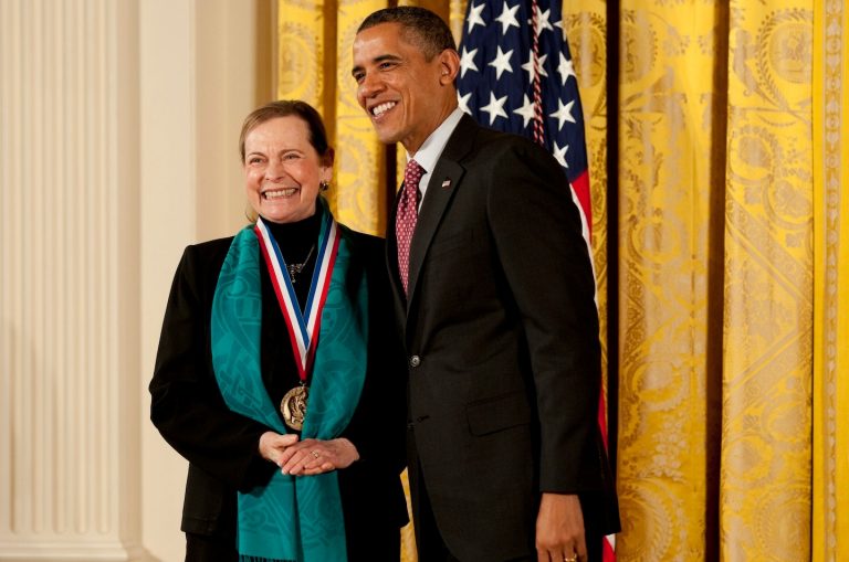Lucy Shapiro receives the National Medal of Science