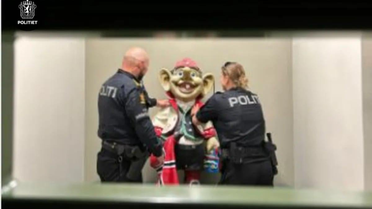 A troll have been arrested in Norway