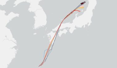 Flight Map Shows US Watch for Possible North Korea Missile Launch