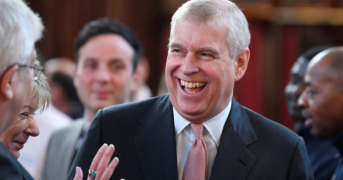 Prince Andrew Allowed Guest To Sit On Queen Elizabeth's Throne | Gallery