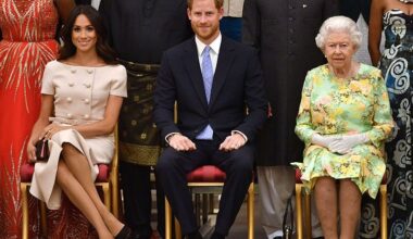 Prince Harry pays respects at grandmother