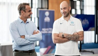 Mitsotakis congratulates Spanoulis on Greece’s EuroBasket bronze