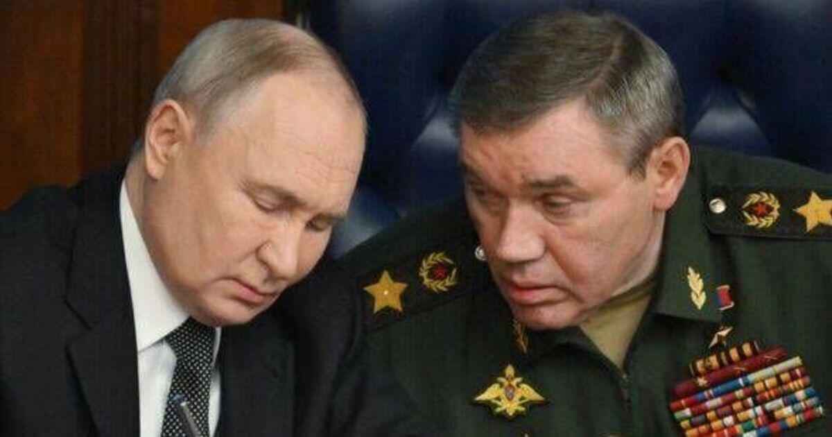 Russian military meltdown as top general goes on 'drinking binge' as Putin eyes purge