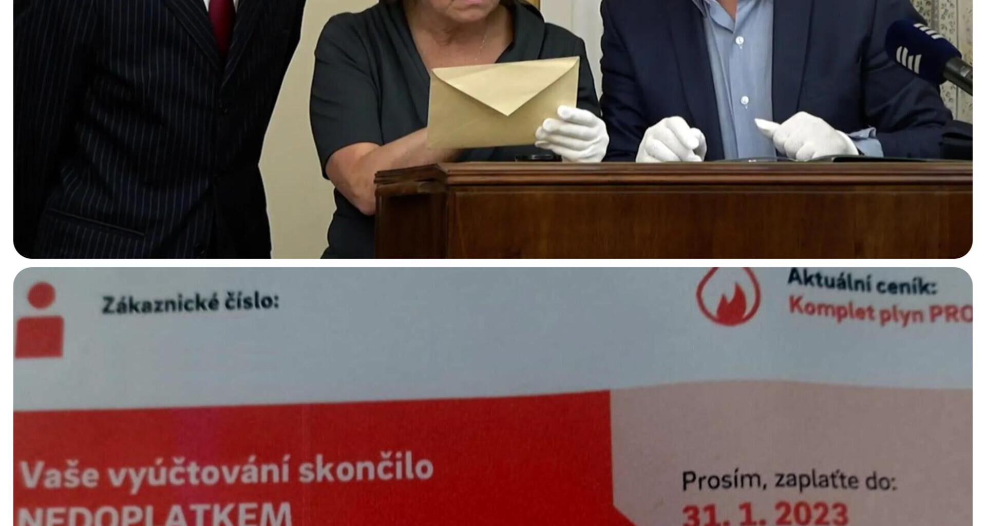 Když konečně přijde vyúčtování od ČEZu a čekáš úplně něco jiného