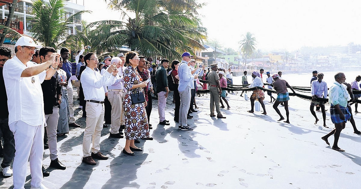 European Union delegates experience state’s coastal heritage