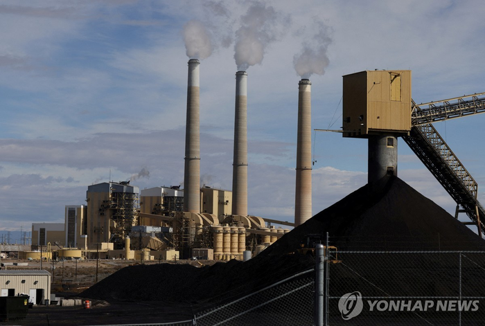 A coal-fired power plant in the United States [Photo = Reuters Yonhap News]