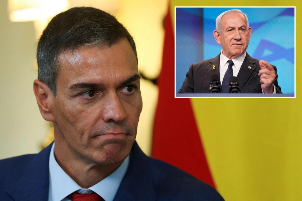 Spain's PM under fire for nuclear weapon comment about Israel