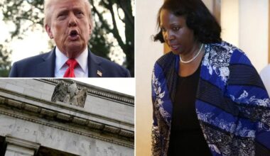 Trump admin requests emergency ruling for Lisa Cook's fed board removal